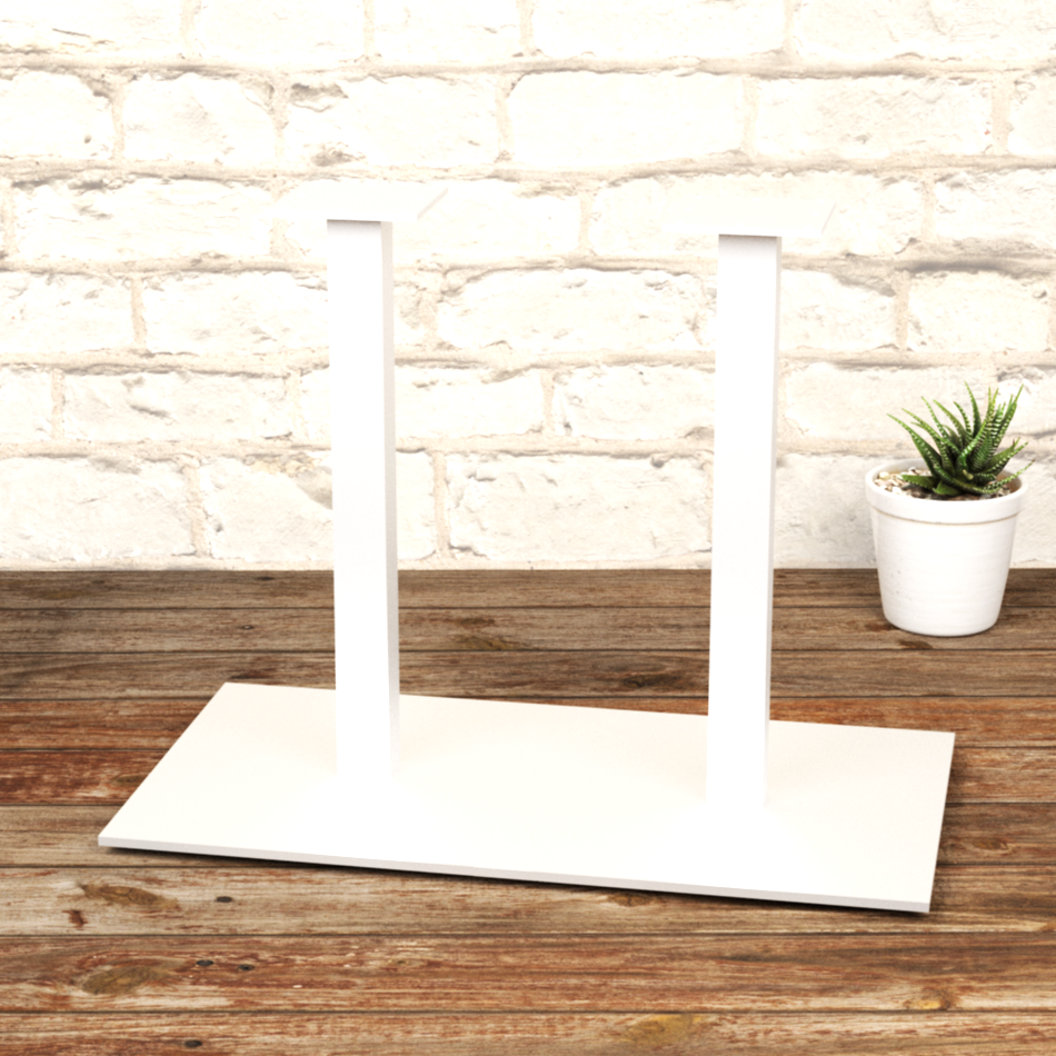 Опора для стола Юлия лайт дабл Арекс 700х400 мм Белый (19419191) - фото 1 Опора для стола Юлия лайт дабл Арекс 700х400 мм Белый (19419191) - фото 1