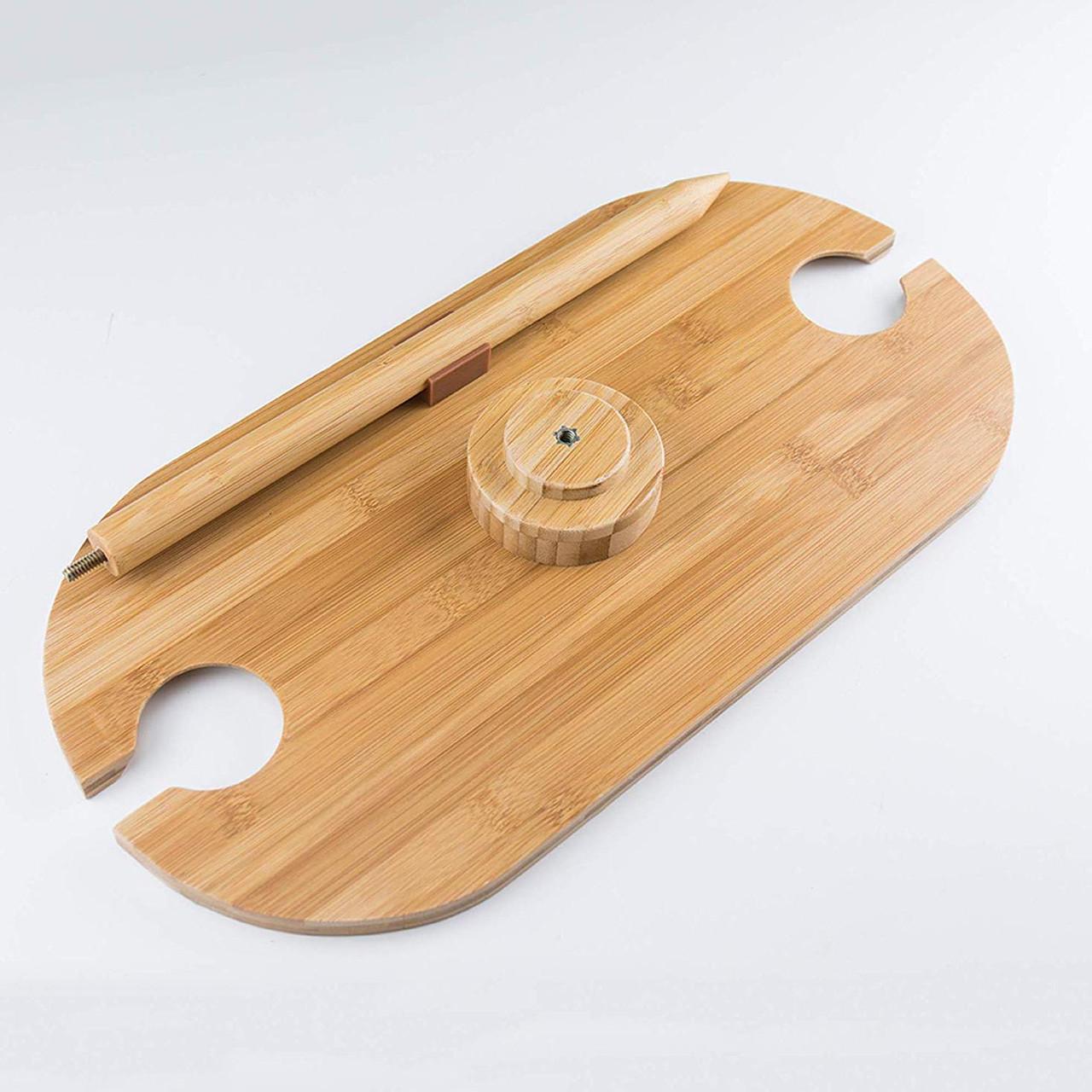 Столик розкладний з дерева Дамантіна Ваніль (СУН-000402) - фото 5 Столик розкладний з дерева Дамантіна Ваніль (СУН-000402) - фото 5