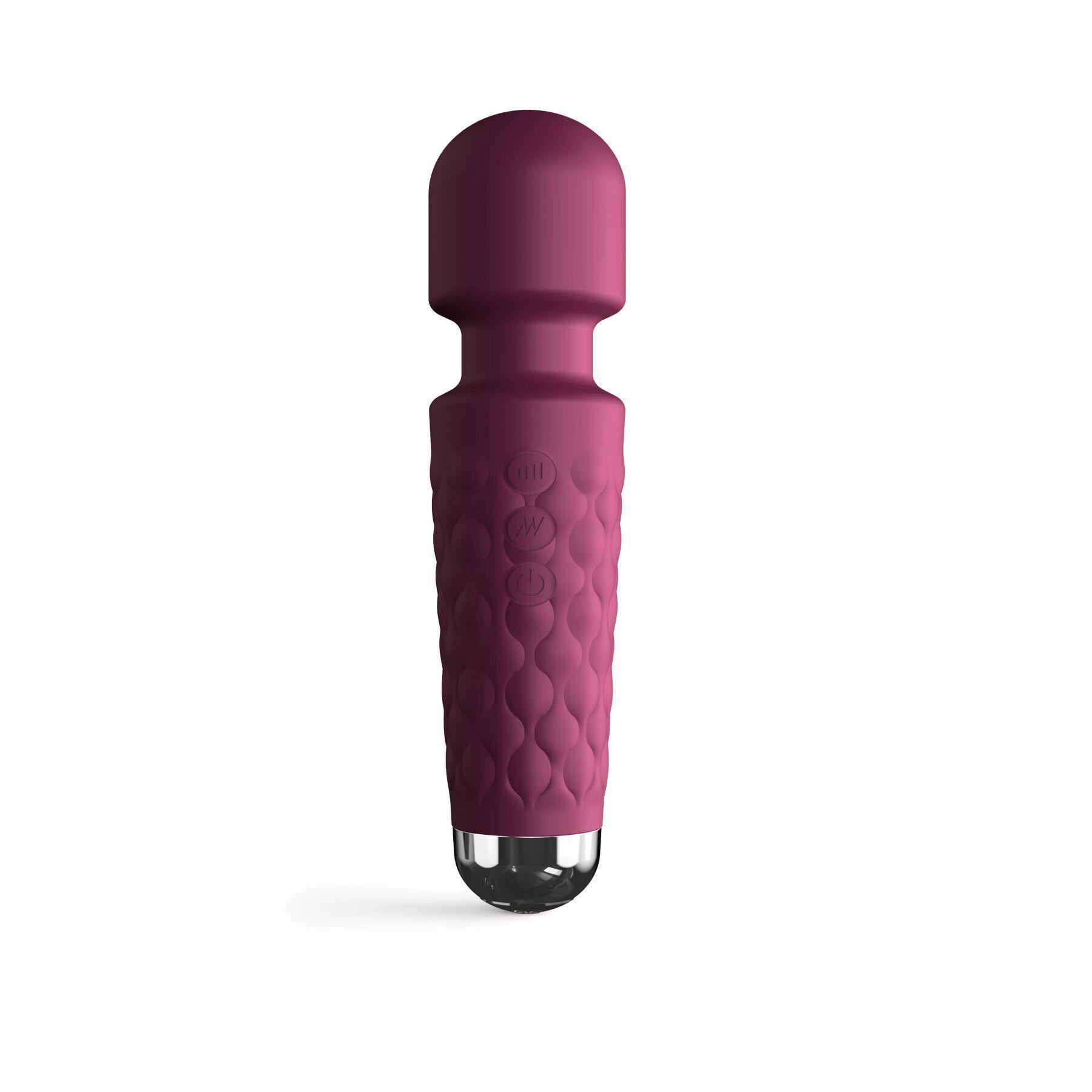 Вибромассажер мини Dorcel Wand Mini Wanderful Plum (SO7815)