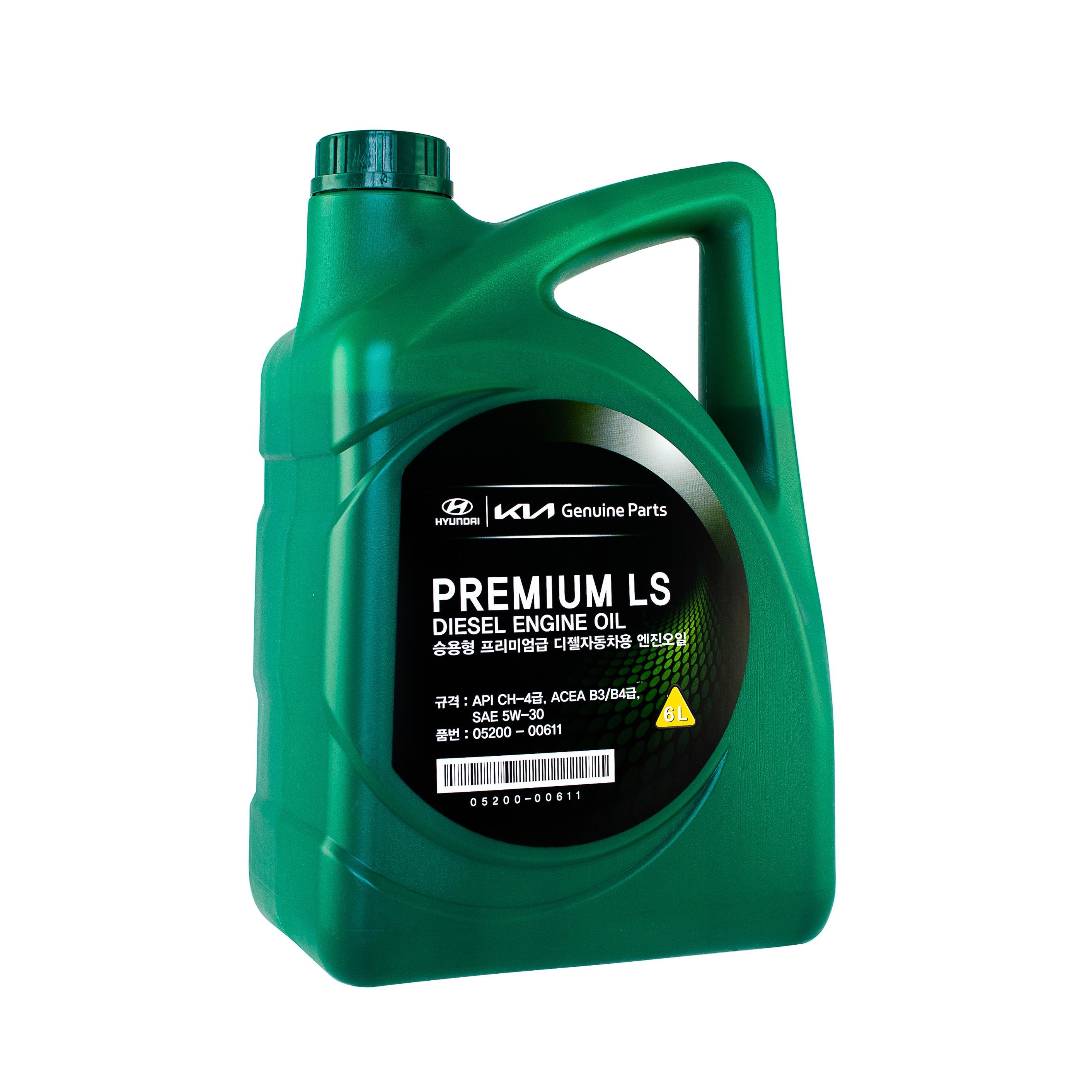 Моторное масло MOBIS Hyundai/KIA Premium LS Diesel 5W-30 6 л