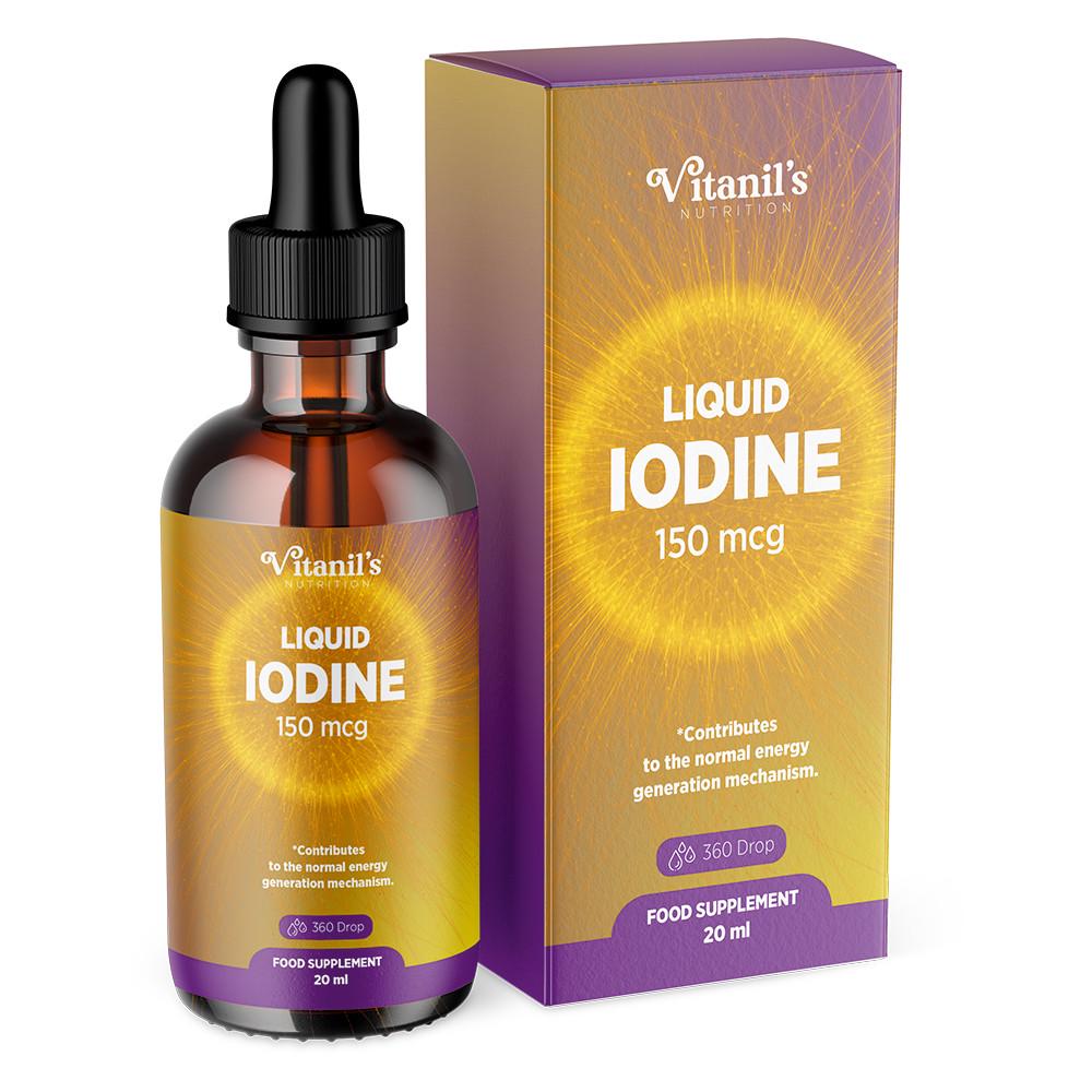 Диетическая добавка Vitanil's в каплях Жидкий йод 20 мл