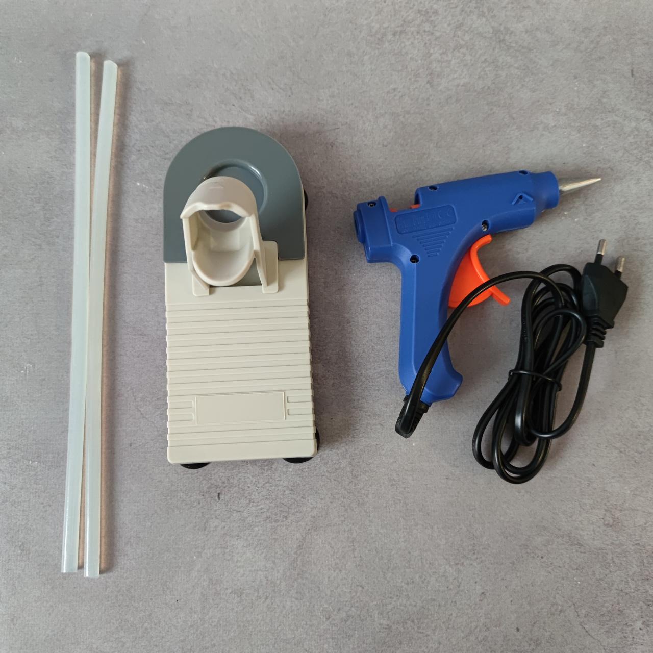 Термопістолет клейовий з підставкою та клеєм (2120249791) - фото 2 Термопістолет клейовий з підставкою та клеєм (2120249791) - фото 2