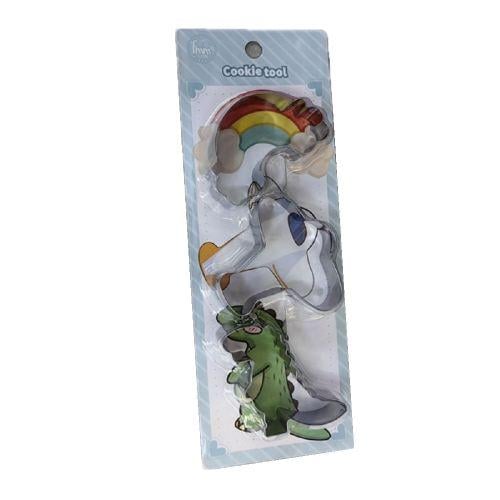 Формочки фигурные для печенья "Dinosaur" 3 шт. 25x9 см (66455)