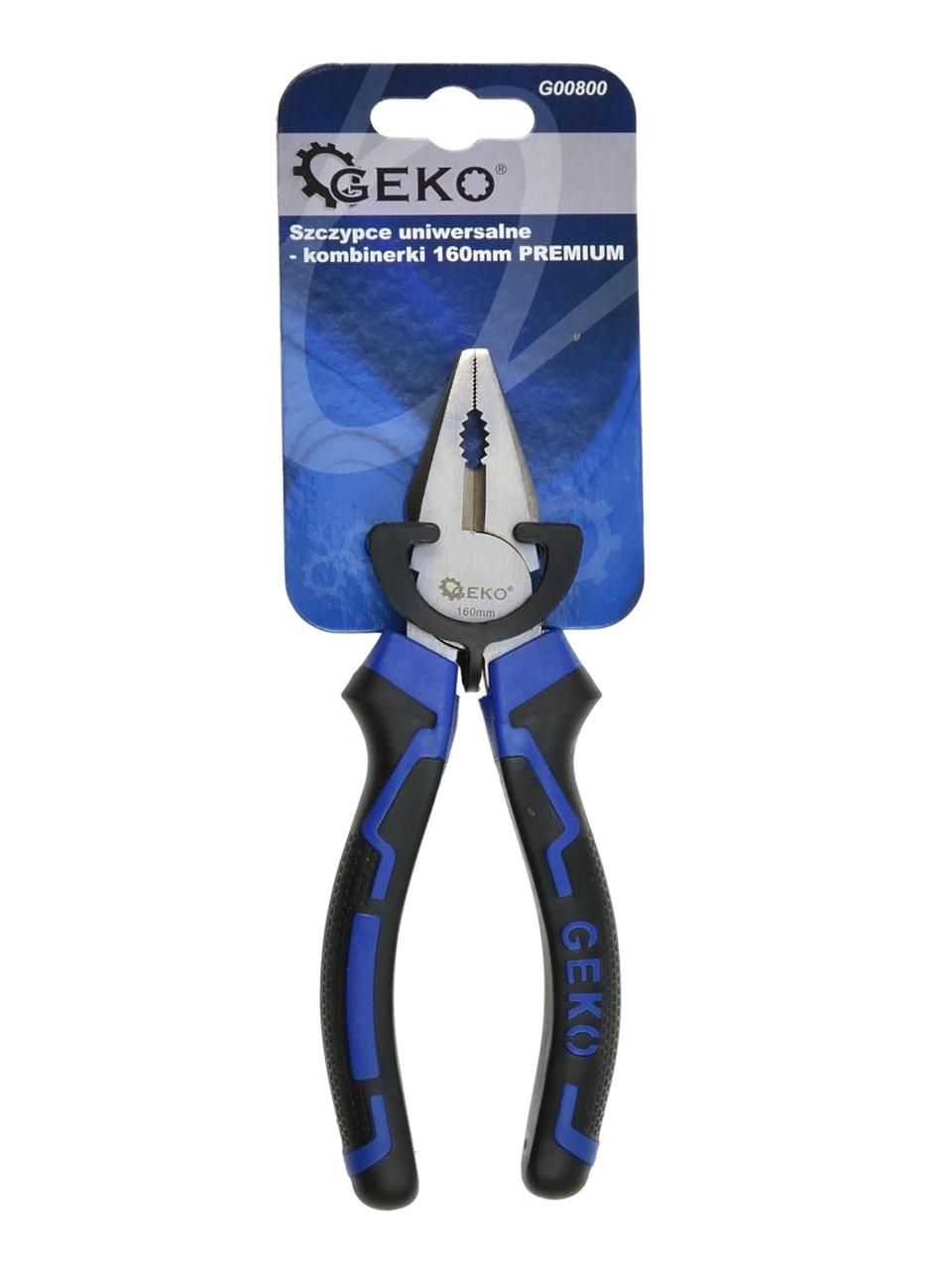 Плоскогубці GeKo premium 160 мм (G00800) - фото 4 Плоскогубці GeKo premium 160 мм (G00800) - фото 4
