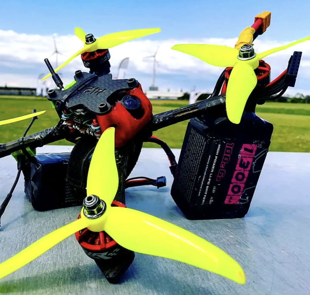 Акумулятор для FPV 6S Li-po CNHL LiPo 1300 mAh 100C Black - фото 5