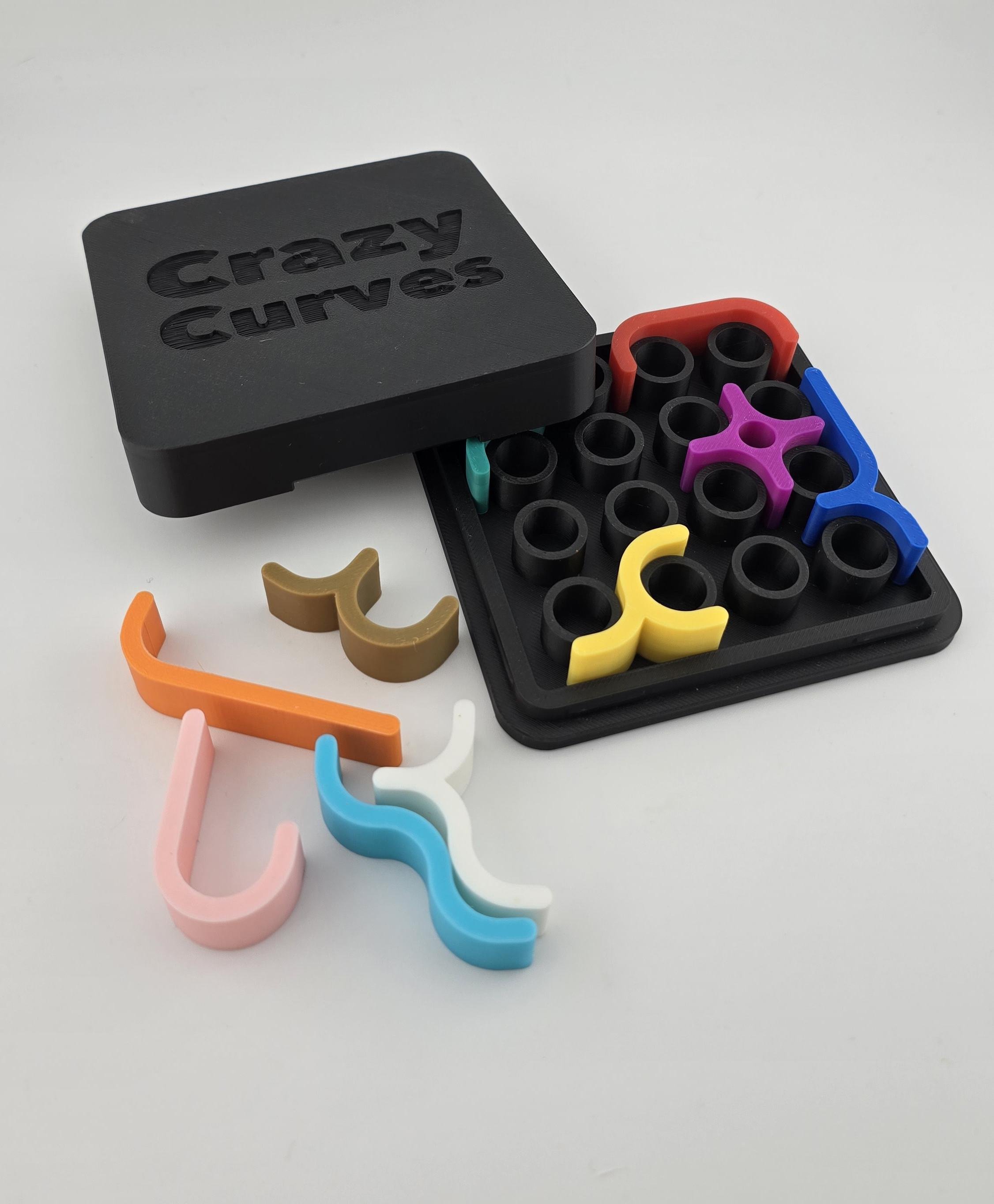 Головоломка пазл Сумасшедшие кривые (0186)