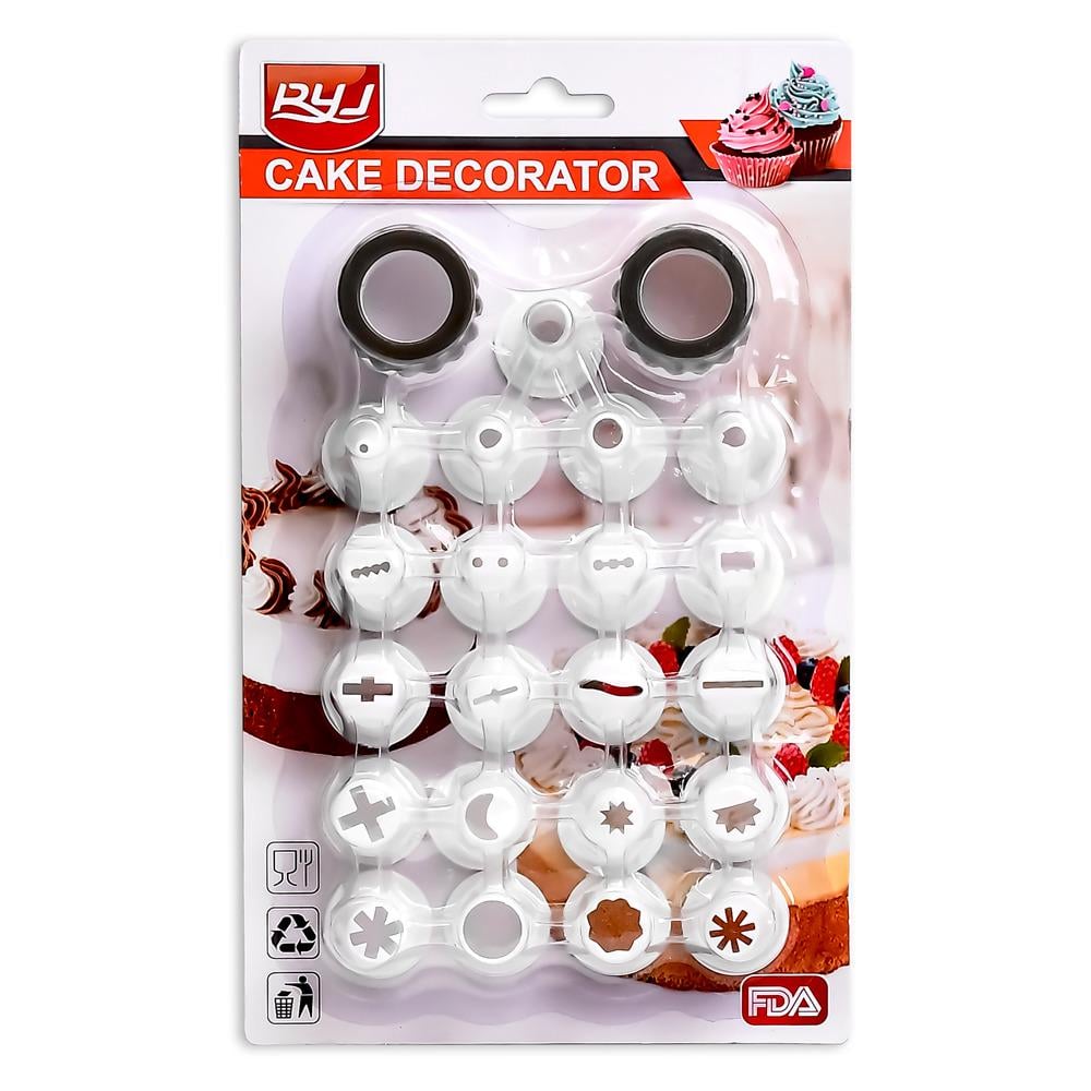 Насадки для кондитерського шприца/мішка 23 пр. (R88888)