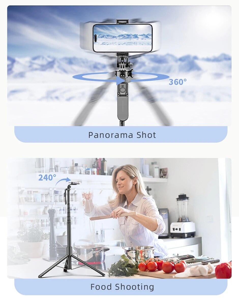 Штатив с пультом UKC C08 202 см (25397380) - фото 4 Штатив с пультом UKC C08 202 см (25397380) - фото 4