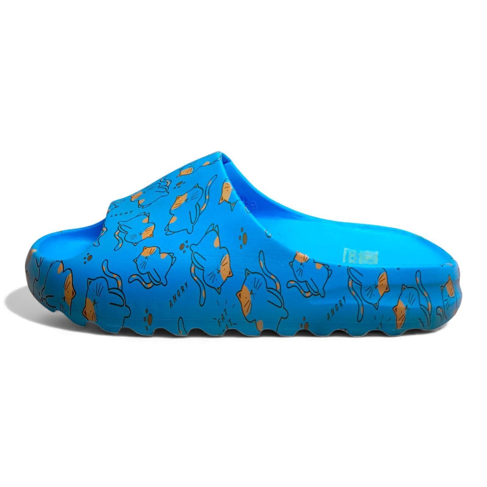 Шльопанці жіночі Luck Line із принтом р. 41 26-26,5 см Блакитний (2835033251) - фото 4