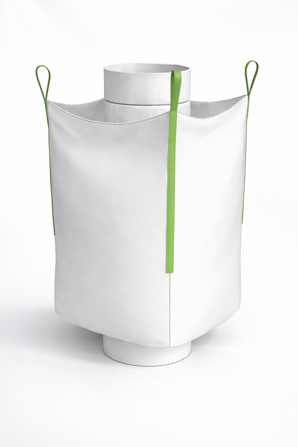 Биг бэг под пшеницу/сою/рапс 4 стропы 2/3 верх загрузочный клапан/дно выгрузной клапан 90х90х170 см (32744761)