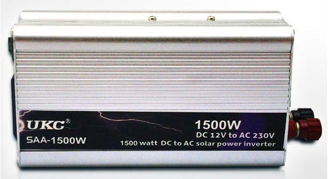 Преобразователь UKC SAA-1500W AC/DC 12/220V (606507885)