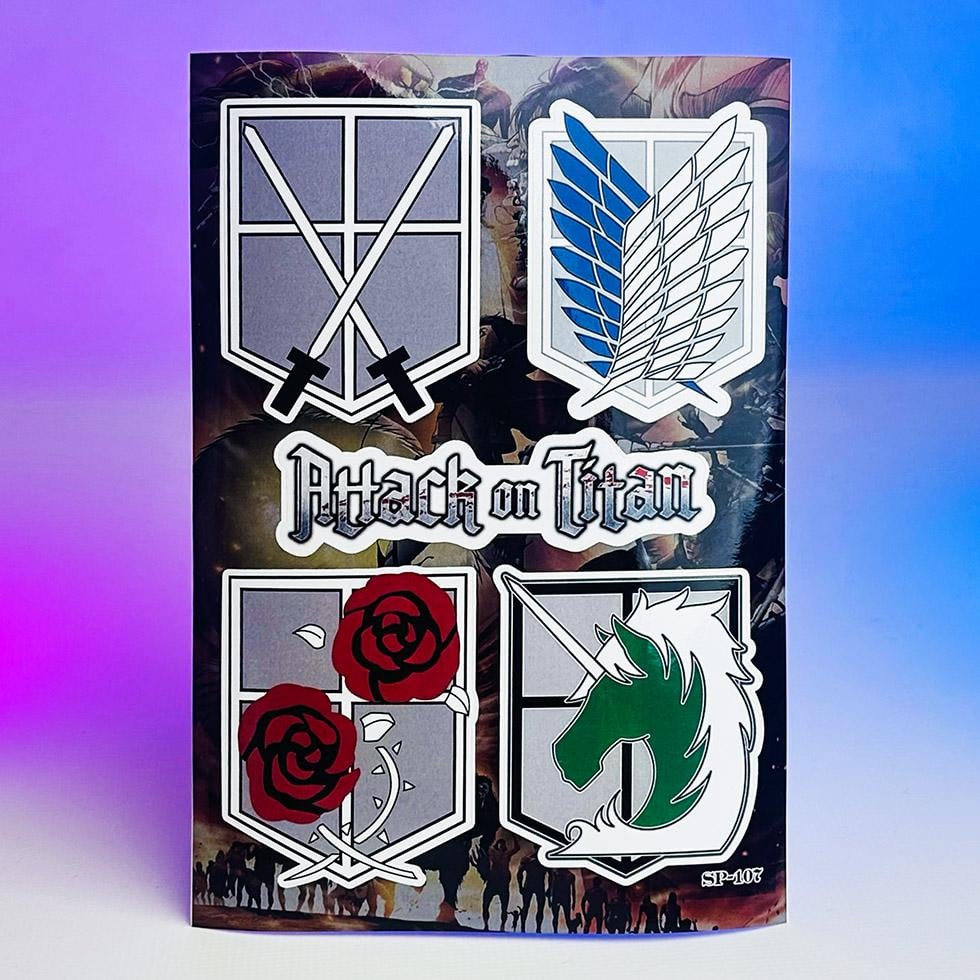 Стікер-пак Attack on Titan Armed Forces SP-107 (00000000779)