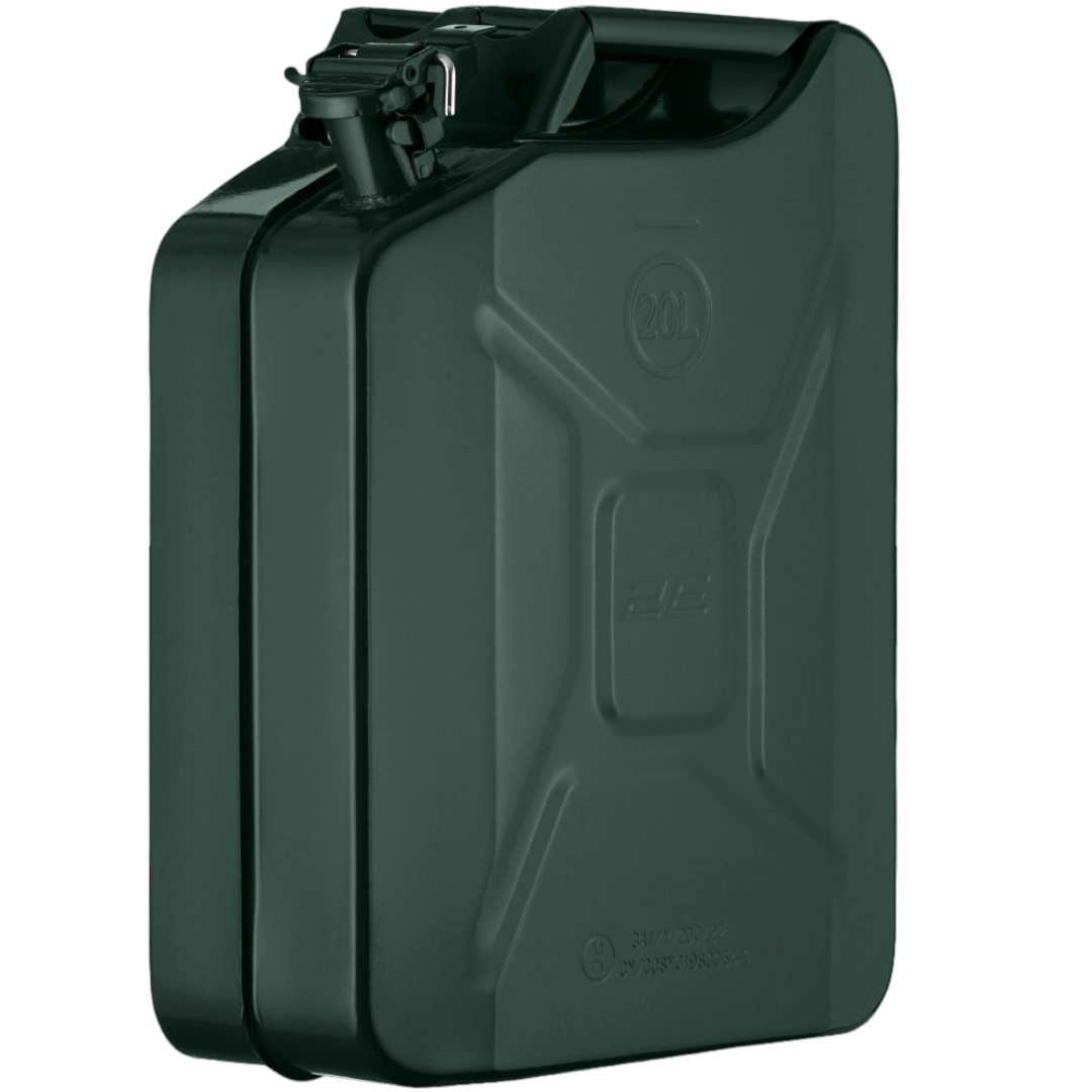 Канистра топливная 2E JCM20V металлическая вертикальная 0,8 мм 20 л Зеленый (634905) - фото 1 Канистра топливная 2E JCM20V металлическая вертикальная 0,8 мм 20 л Зеленый (634905) - фото 1