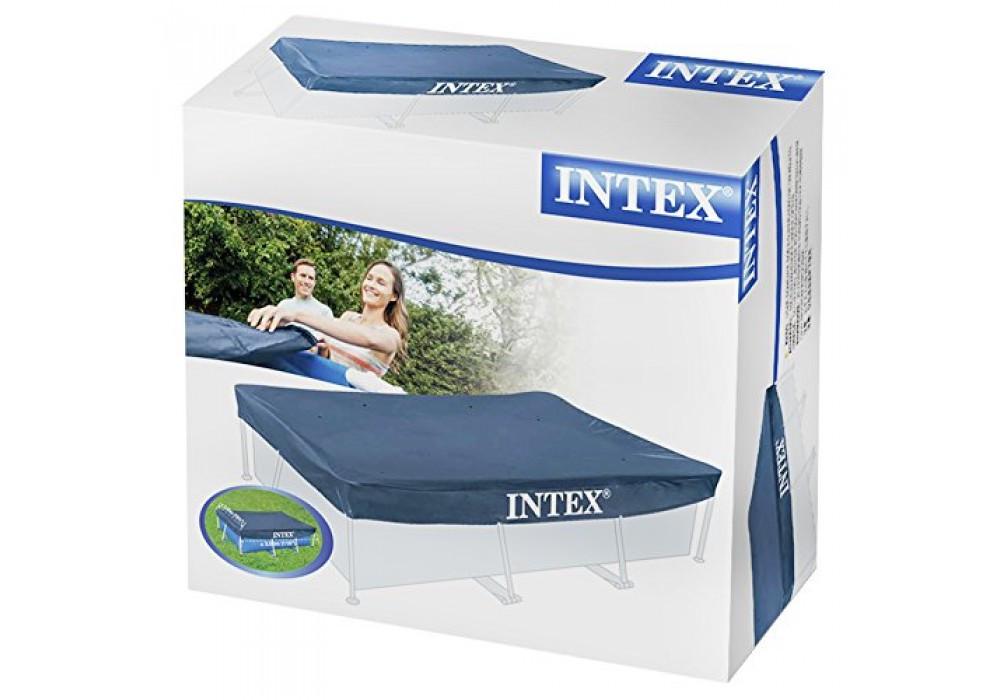 Тент для каркасного бассейна Intex 28038 300х200 см Blue (008652) - фото 4