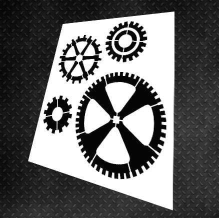 Трафарет багаторазовий DFA Лофт 11 для штукатурки та фарби (L00011)