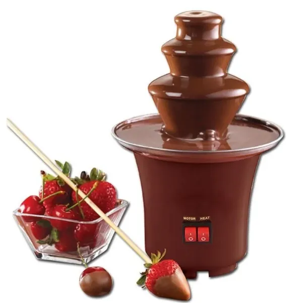 Шоколадный фонтан Chocolate Fondue Fountain Mini Коричневый (2-1-25972) - фото 6