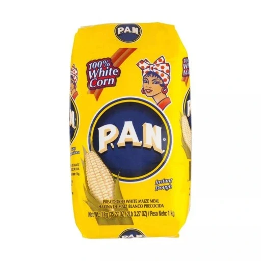 Мука кукурузная Pan white Corn Meal Harina 1 кг набор из 8 шт. (2377132762)