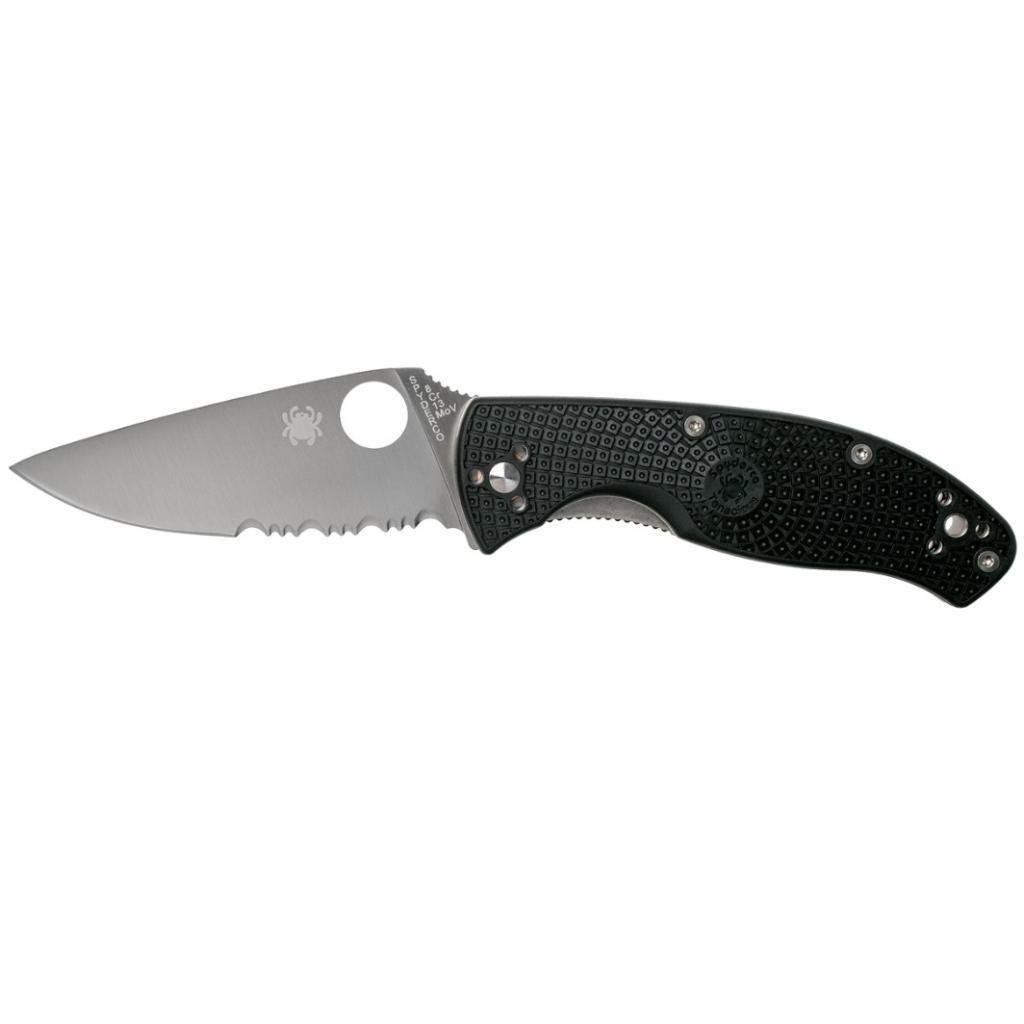Ніж складаний мисливський Spyderco Tenacious FRN напівсерейтор (m306476)