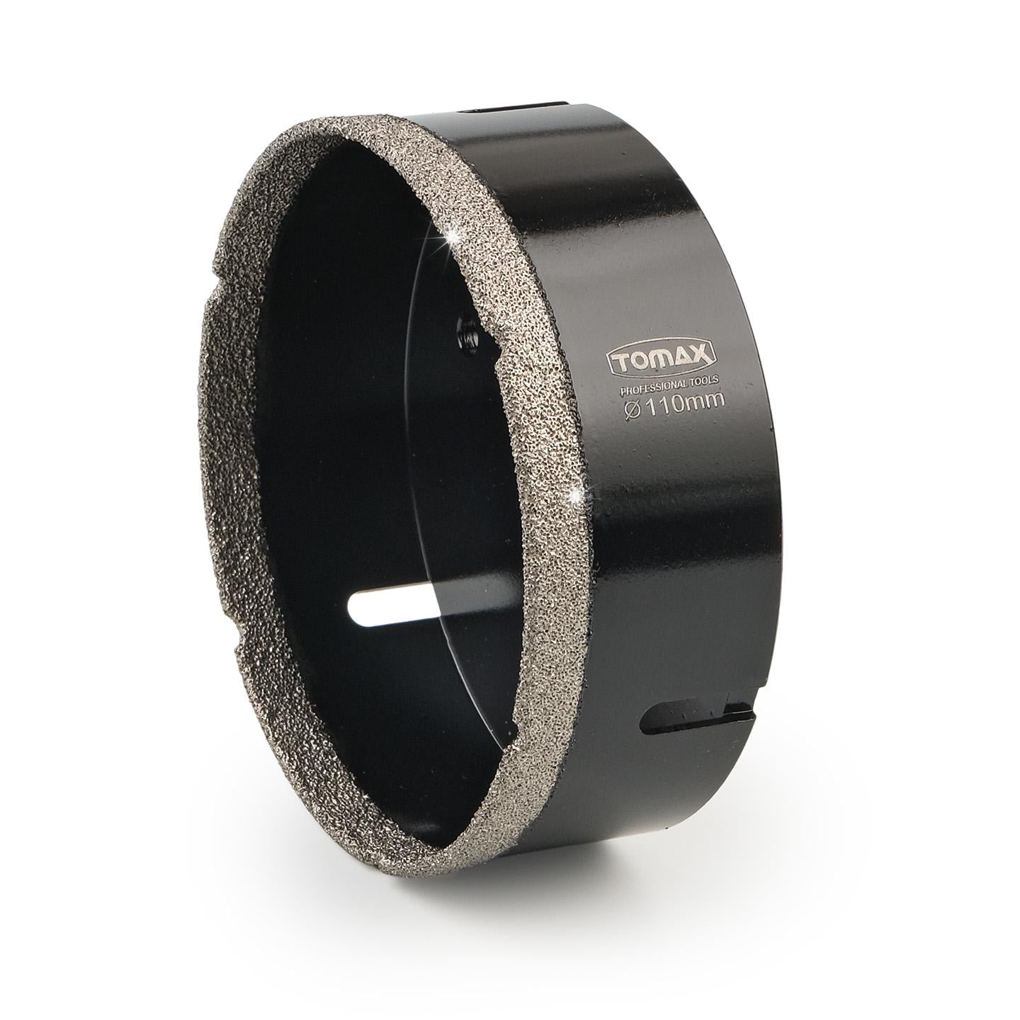 Коронка для плитки/керамограніта TOMAX 110 мм на УШМ/болгарку алмазна (1465081137)