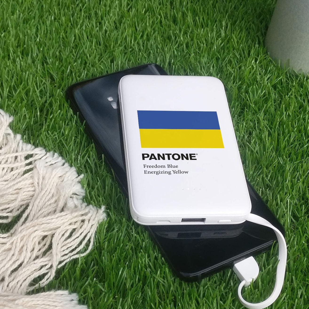 Повербанк Ziz Украина "Pantone" 5000 мАч (44106) - фото 3