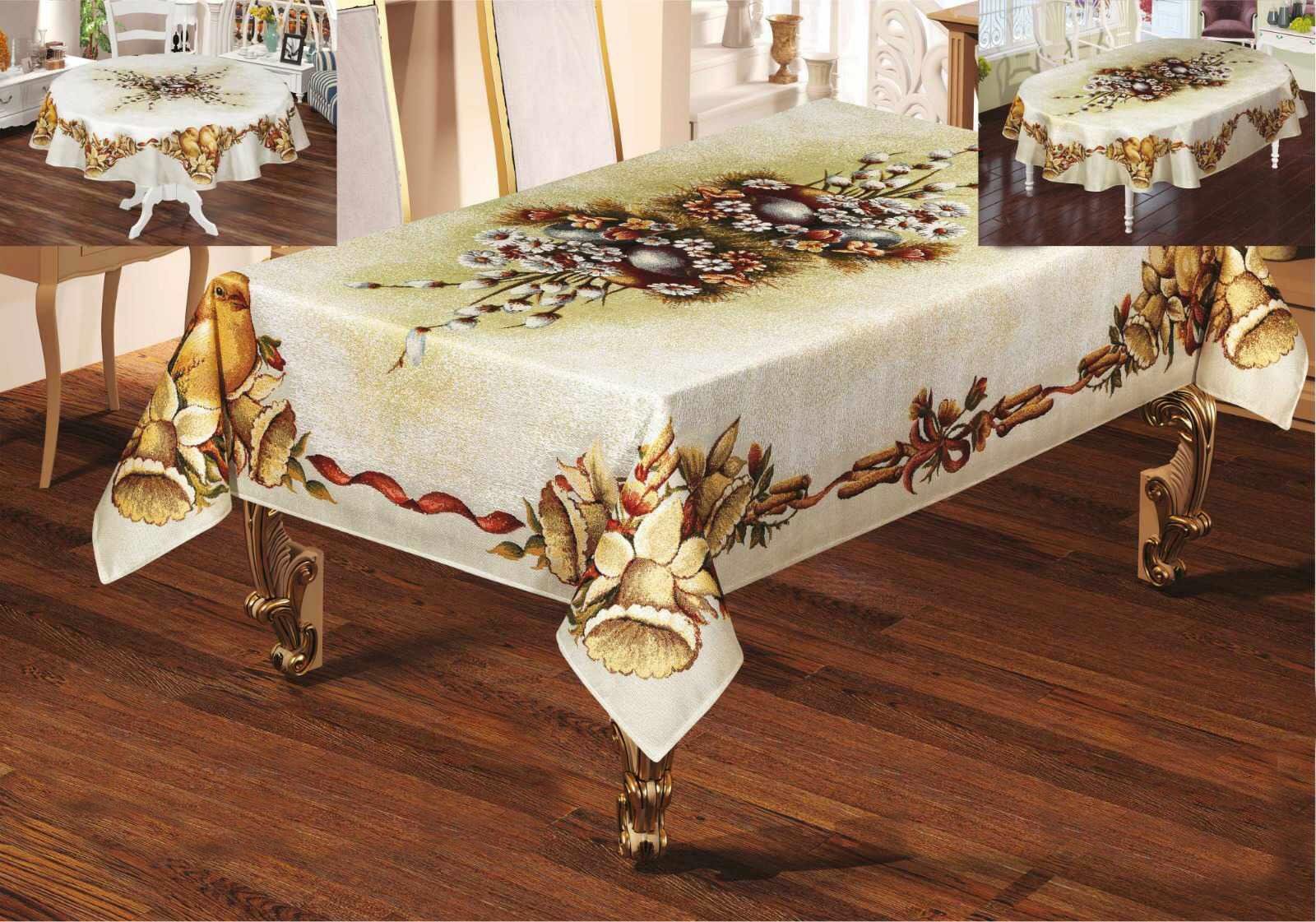 Скатертина Sagol Великодня 160x220 ST-142 (CN6635) Скатертина Sagol Великодня 160x220 ST-142 (CN6635)