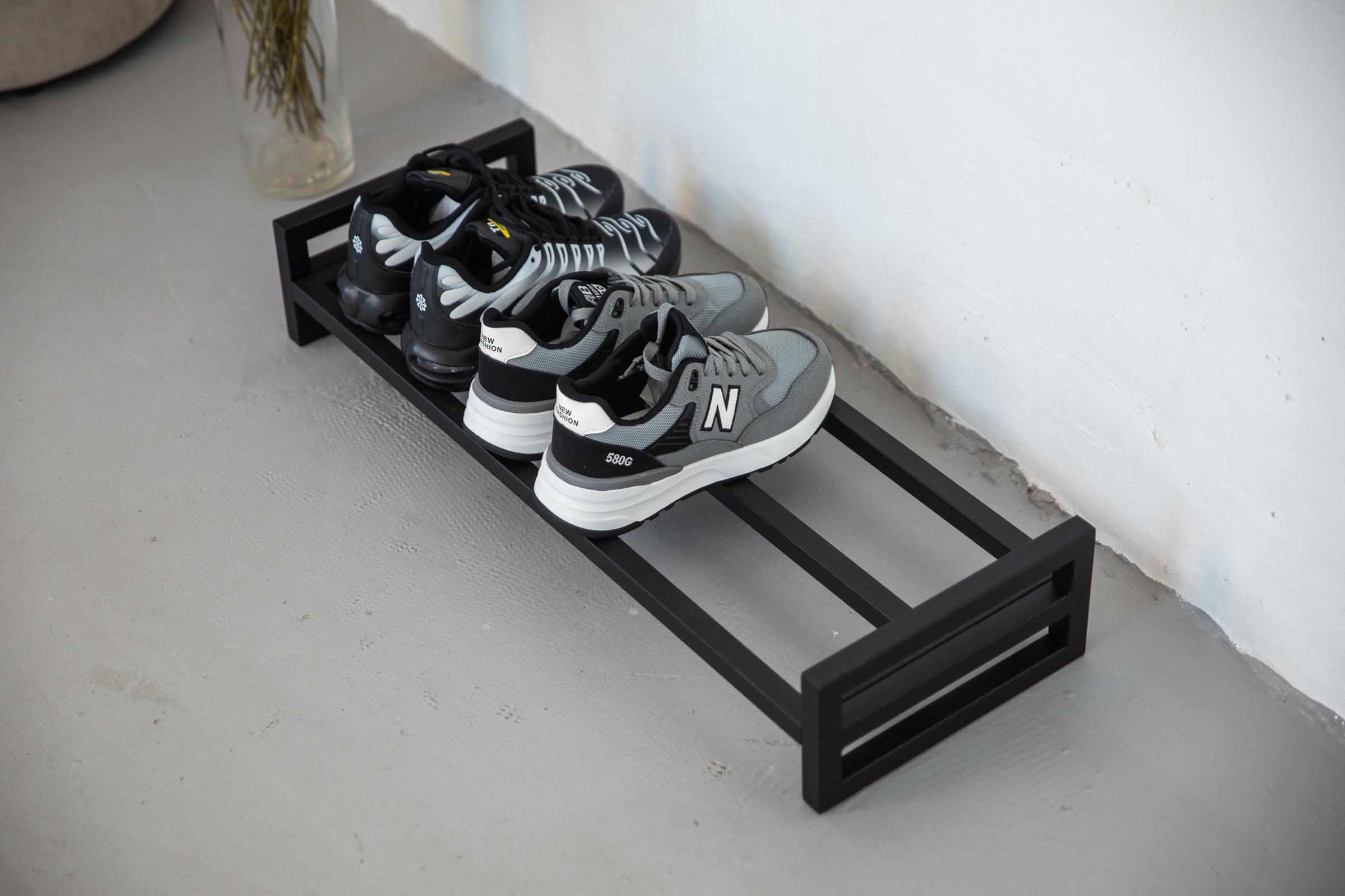 Подставка обувная разборная одноэтажная в стиле лофт 70х25х12 см (ML-95.5)