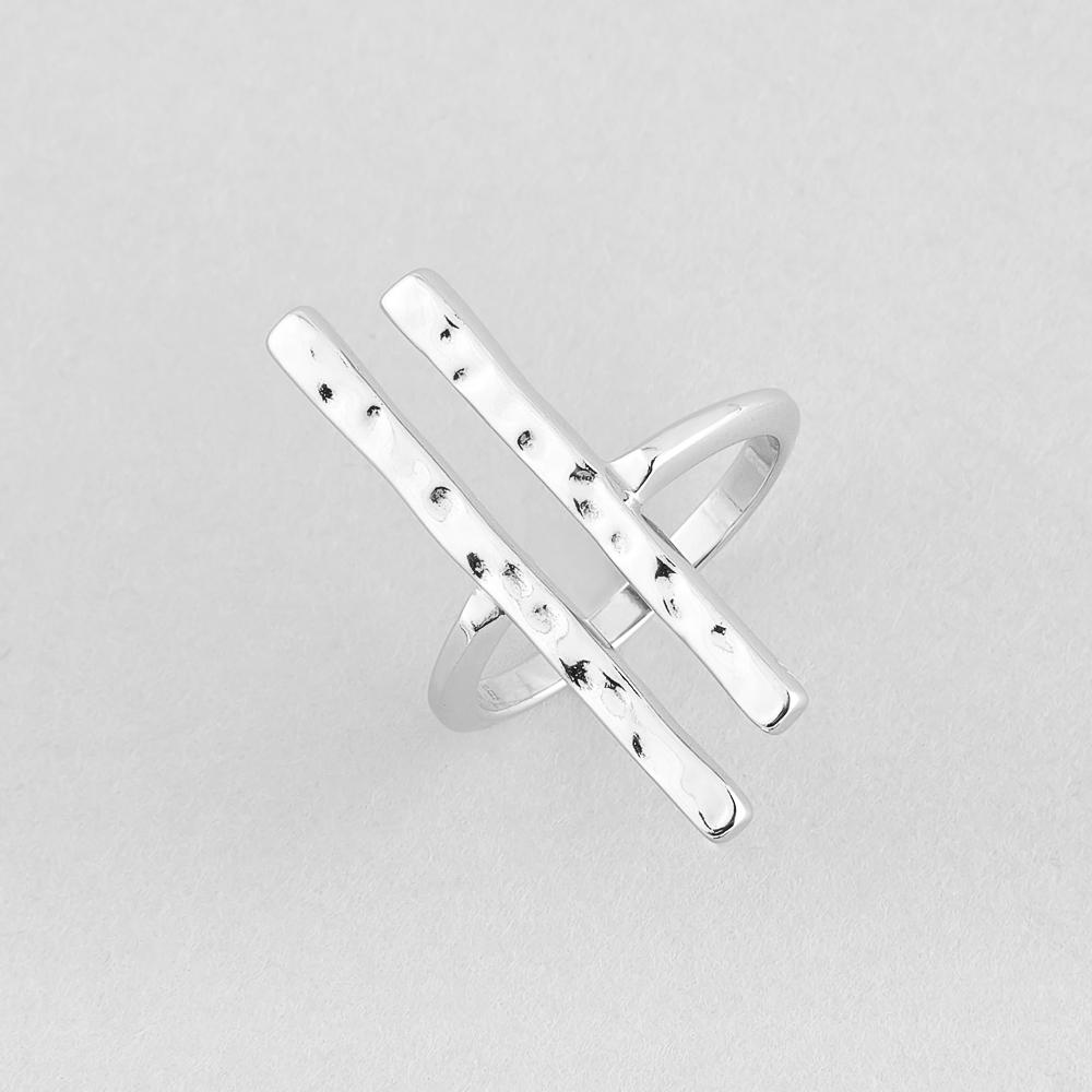 Серебряное кольцо Minimal Полет фантазии (7998)