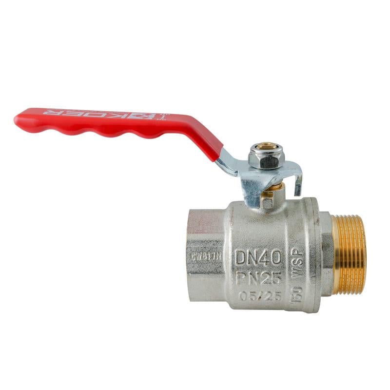 Кран шаровой KOER Extreme KE.215-40 1 1/2" ВЗ прямой латунь (KR5754)