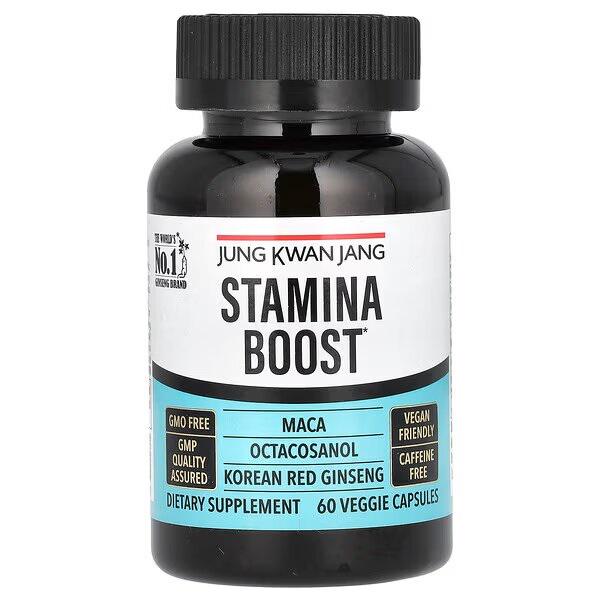 Женьшень KGC Stamina Boost Coffeine Free 60 капс. (23253292)