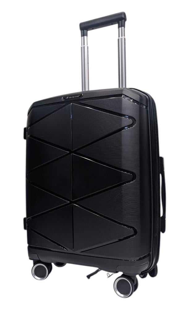 Валіза мала під ручну поклажу Madisson Snowball 51304 поліпропілен S Чорний - фото 1