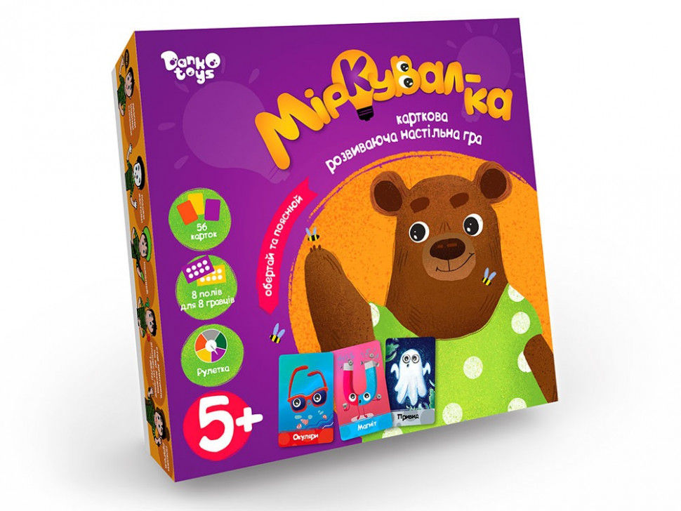 Игра настольная Danko Toys Міркувал-ка (GSO-01-01U)