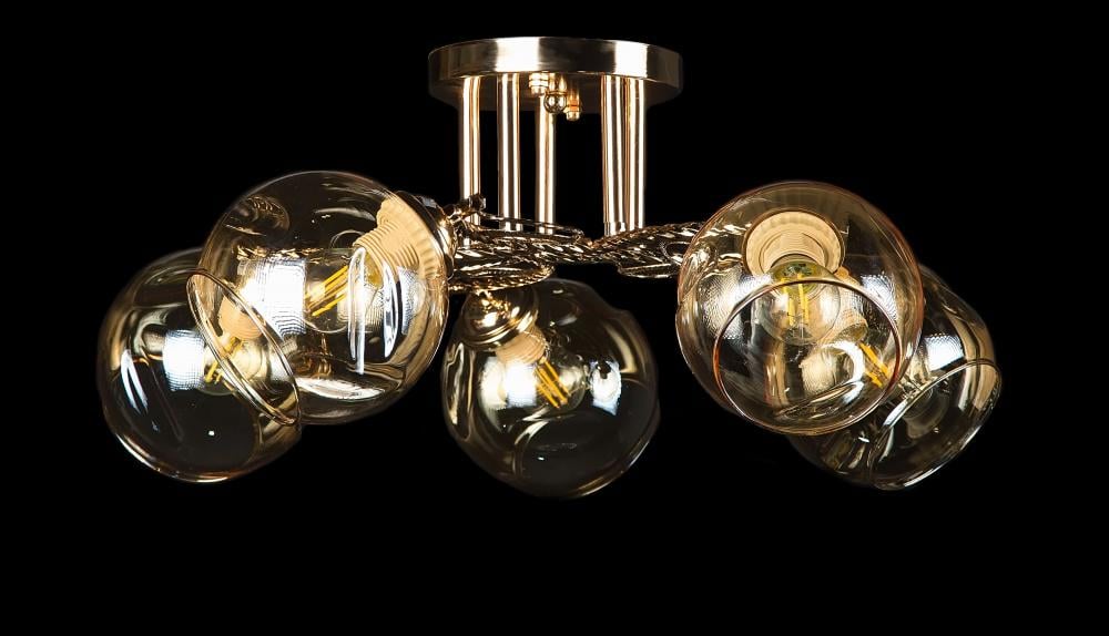 Люстра с плафонами Ray L9578A/5 FGD (IR006320)