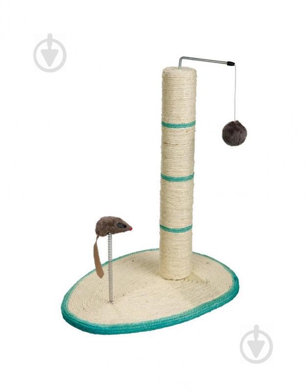 Когтеточка-столбик Trixie Scratch Me Бирюзовый