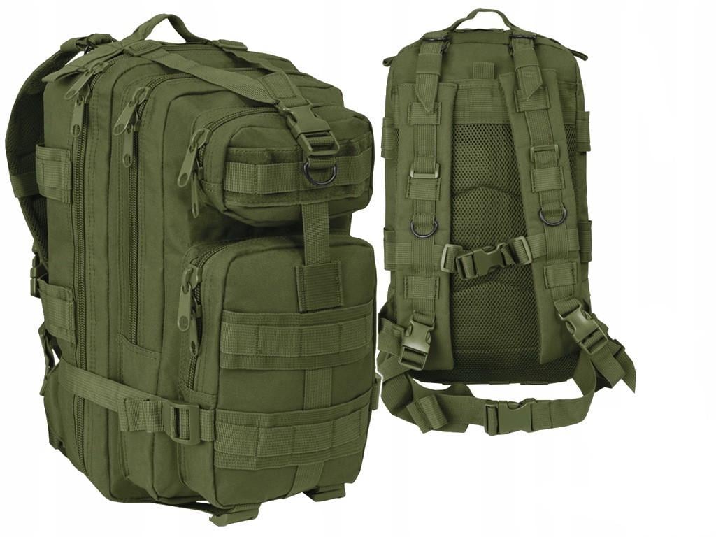 Рюкзак штурмовий ES Assault 40 л 52x29x28 см Оливковий (9001) - фото 2