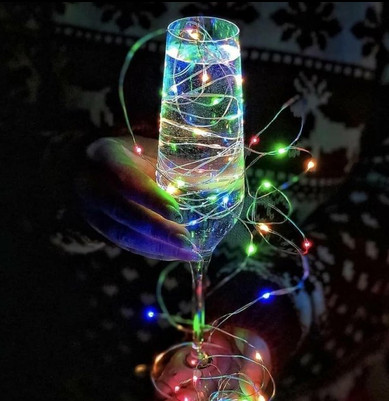 Гірлянда світлодіодна Роса 9169 на 3 батарейках 20 м Різнокольоровий (4629736) - фото 4