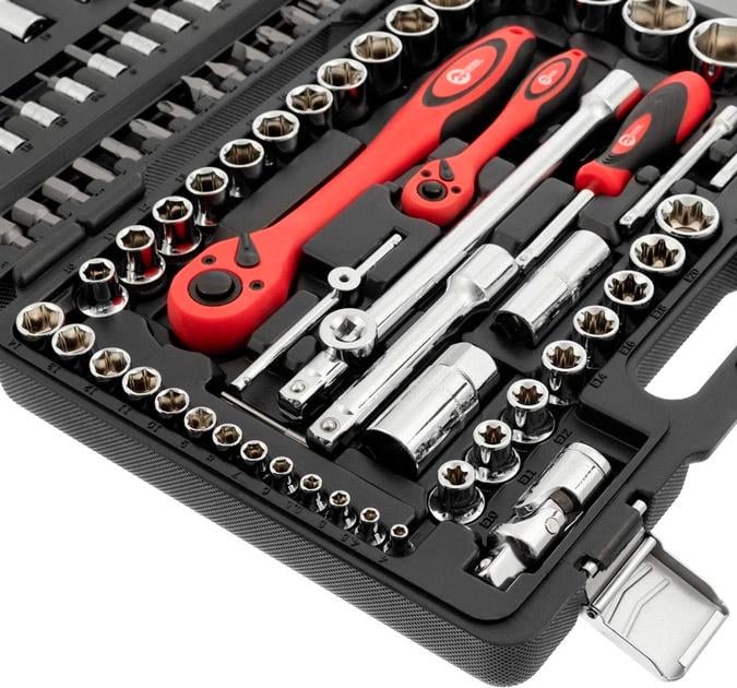 Набір інструментів Intertool 108 шт. (ET-6108) - фото 4 Набір інструментів Intertool 108 шт. (ET-6108) - фото 4