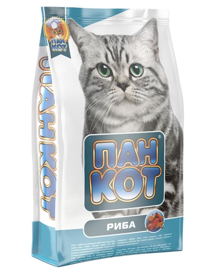 Корм сухий Пан Кот для котів Риба 10 кг (ПК104)