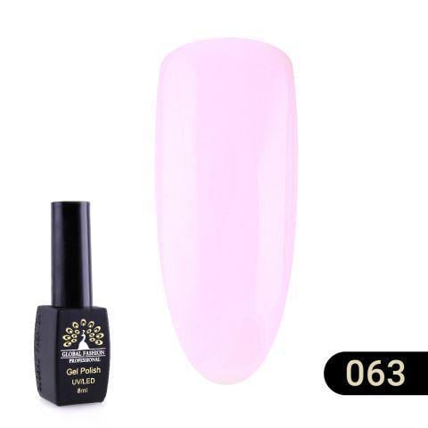 Гель-лак Global Fashion Black elite 063