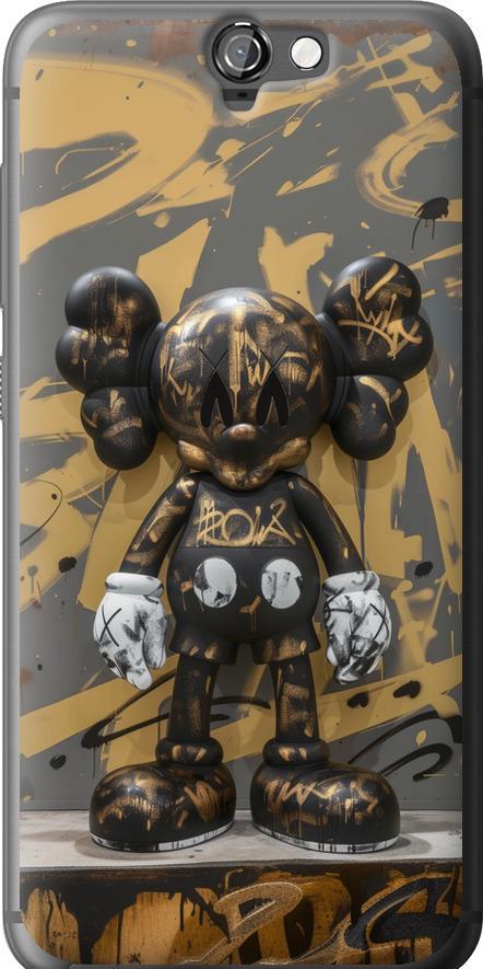 Чехол на HTC One A9 Bronze kaws (6097u-156-42517)