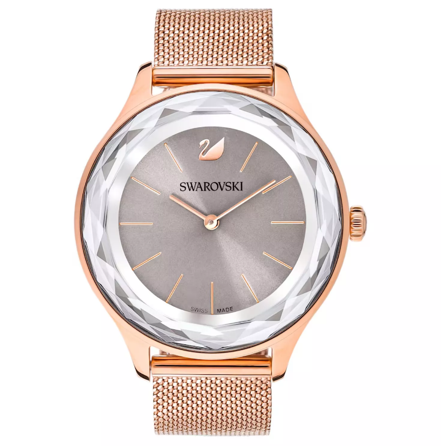 Женские часы Swarovski Octea Nova 5451634 с миланским браслетом 36 мм (wtchs_29089)