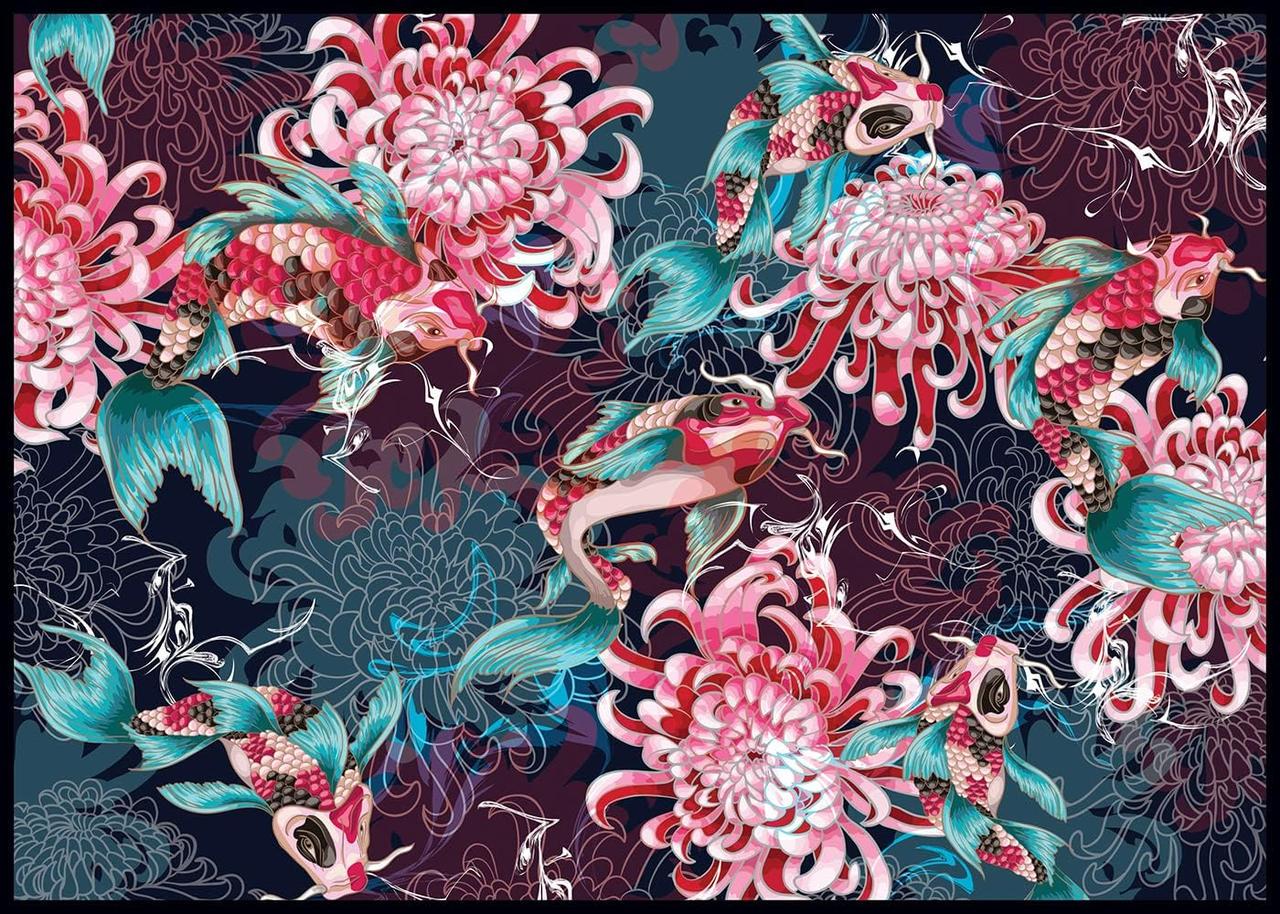 Пазли тришарові InterDRUK Secret Garden 4 1000 шт. 48х67 см