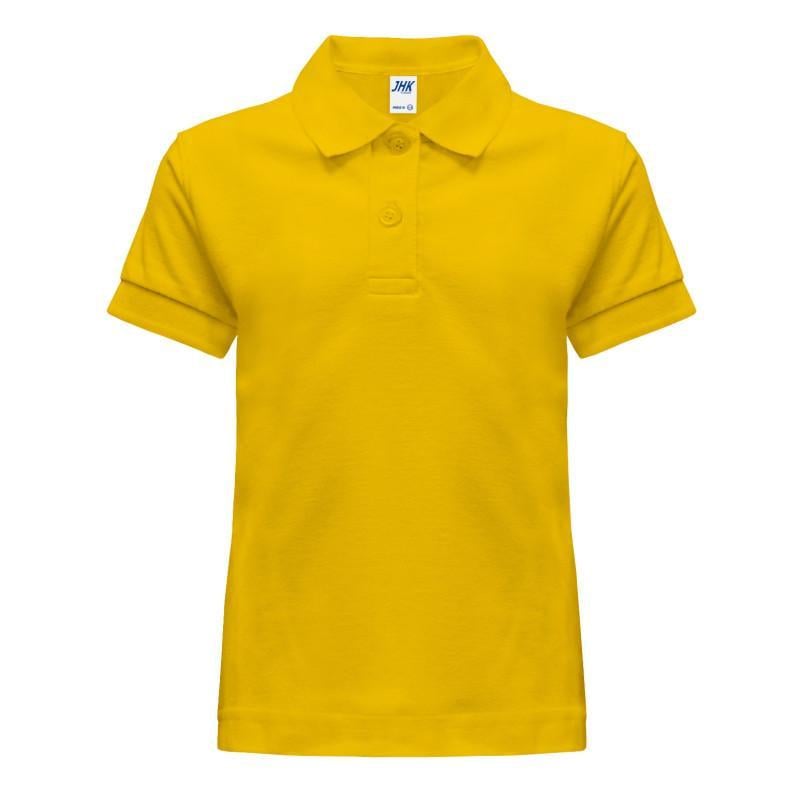 Поло детское JHK KID POLO 12/14 Желтый (SY)