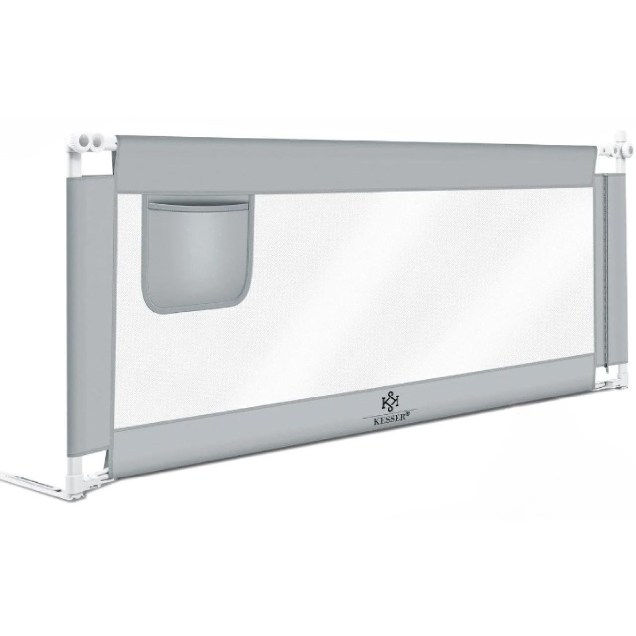 Огорожа для дитячого ліжка KESSER Сірий