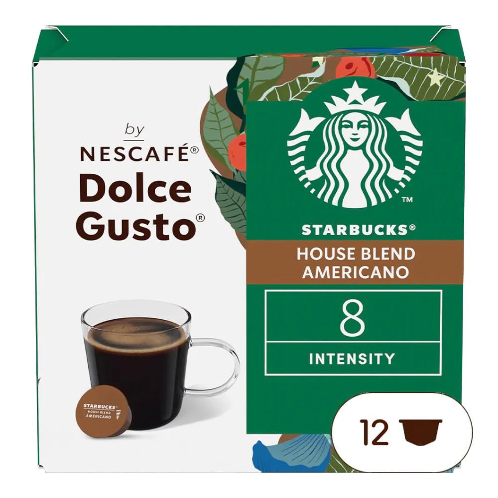 Кава у капсулах STARBUCKS Nescafe Dolce Gusto House Blend Amerio 12 шт.