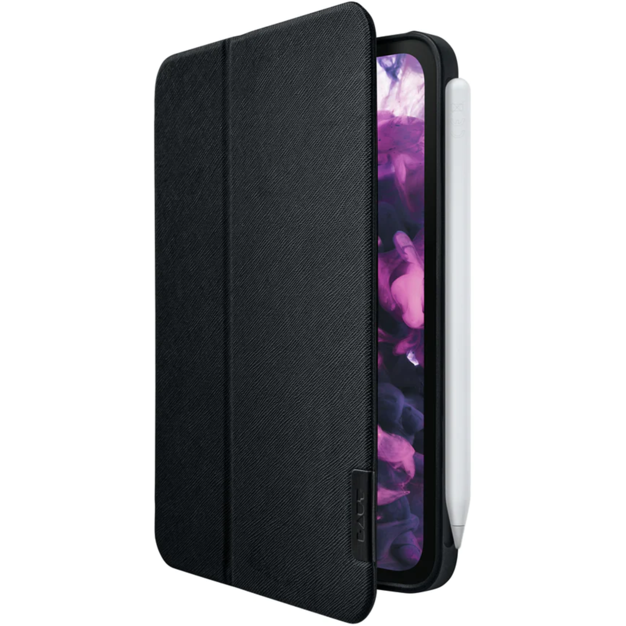 Чехол-книжка LAUT Prestige Folio with Pencil Slot for iPad Mini 6 L_IPM6_PR_BK Black - фото 2