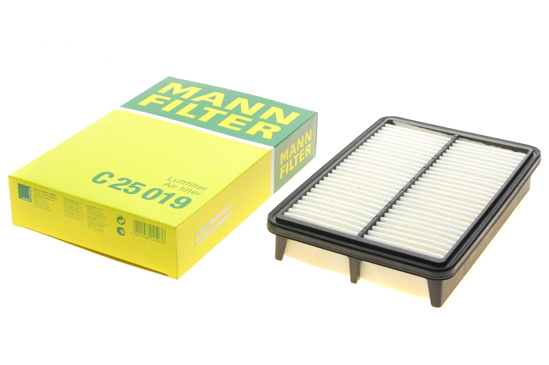 Фильтр воздушный Mann-Filter для Kia Cerato 1,5CRDi/1,6CRDi/2,0CRDi 04- (C 25 019) Фильтр воздушный Mann-Filter для Kia Cerato 1,5CRDi/1,6CRDi/2,0CRDi 04- (C 25 019)
