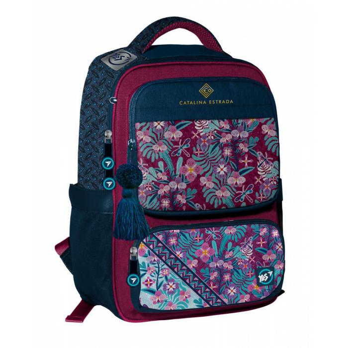 Рюкзак YES TS-62 Catalina Estrada Pattern Сине-фиолетовый (556251)