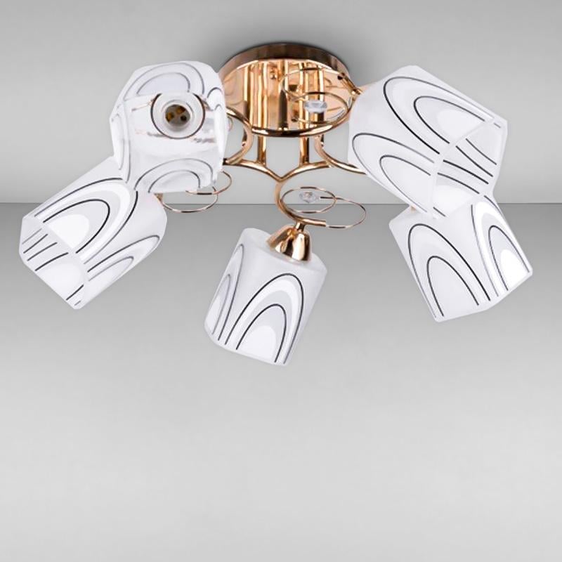 Люстра потолочная Light House SH-17001/5F Золотой (16054)