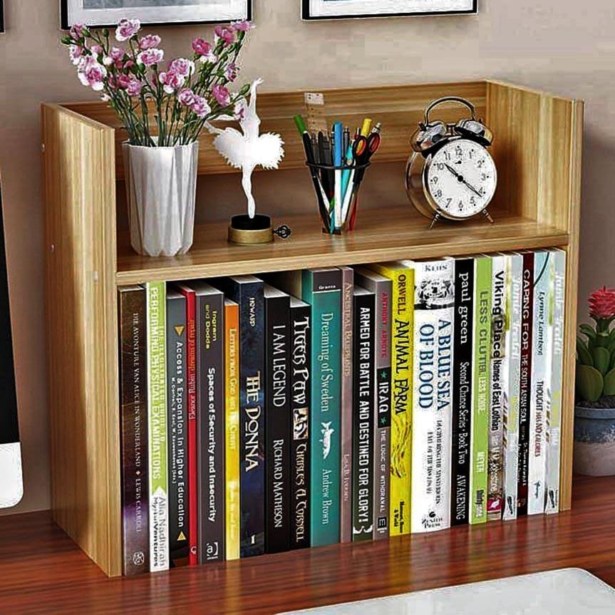 Полка книжная настольная из дерева Оролан Сиена (КПА-017905)