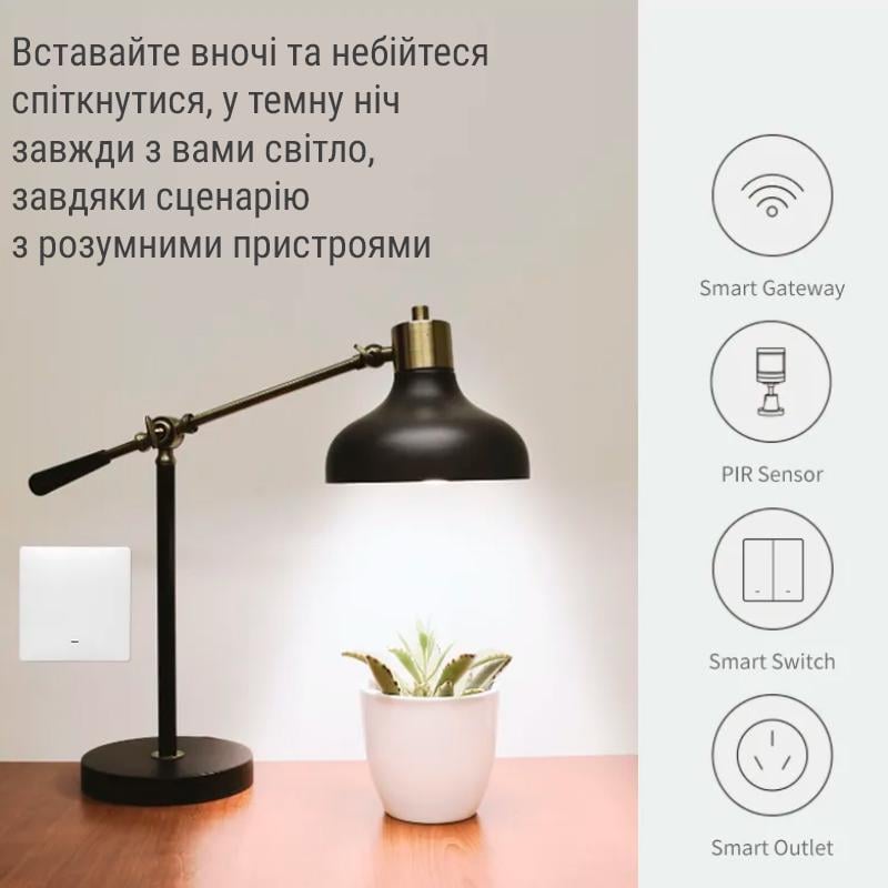 Выключатель Tuya Zigbee 2 клавиши без нуля Черный - фото 2
